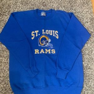 Vintage Embroidered Lee Sport St Louis Rams Crewneck Sweater!!! SZ L